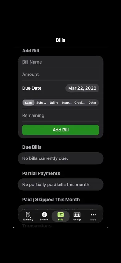 IronGrid Budgeting screenshot 1