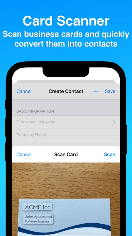 Contacts Journal CRM screenshot 9 of 10