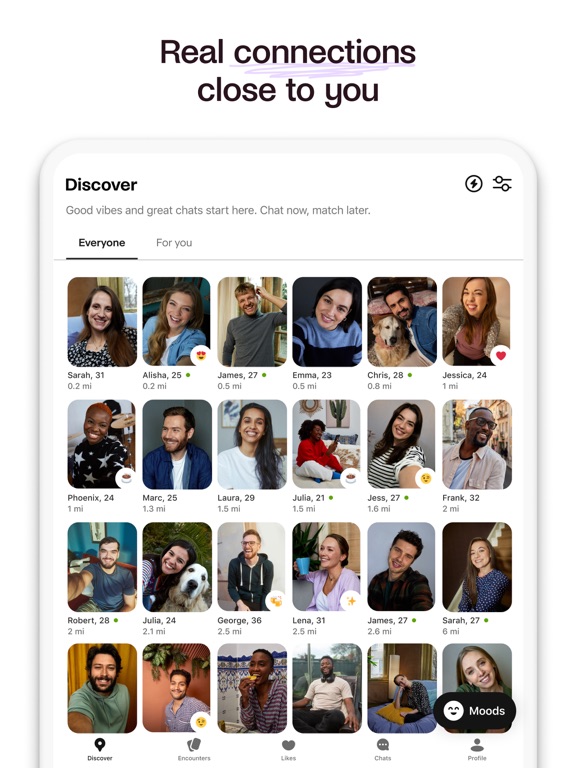 Badoo: Dating app & Friends iPad screenshot 3