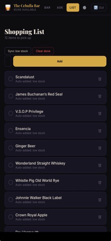 CabinetAI iPhone screenshot