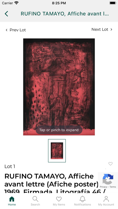 Morton Subastas Auction House Screenshot