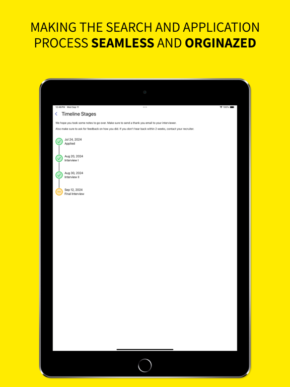 Hired Harbor iPad screenshot 3 - Utilities app