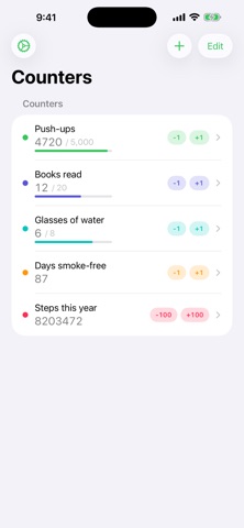 Plink : Simple Counting App Screenshot 1 of 4