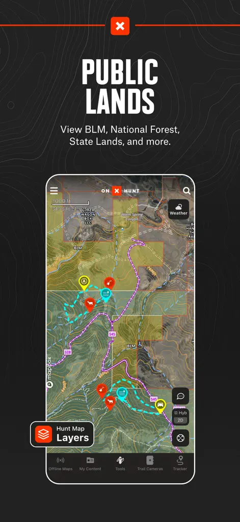onX Hunt: GPS Hunting Maps - Navigation App | MWM