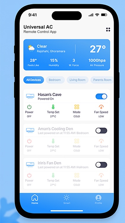 Universal AC - Remote Control