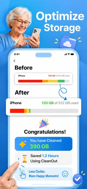 Cleanout:Phone Storage Cleaner screenshot 2