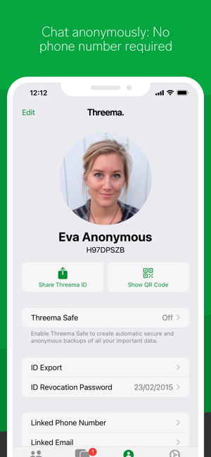 Threema. The Secure Messenger Skärmdump