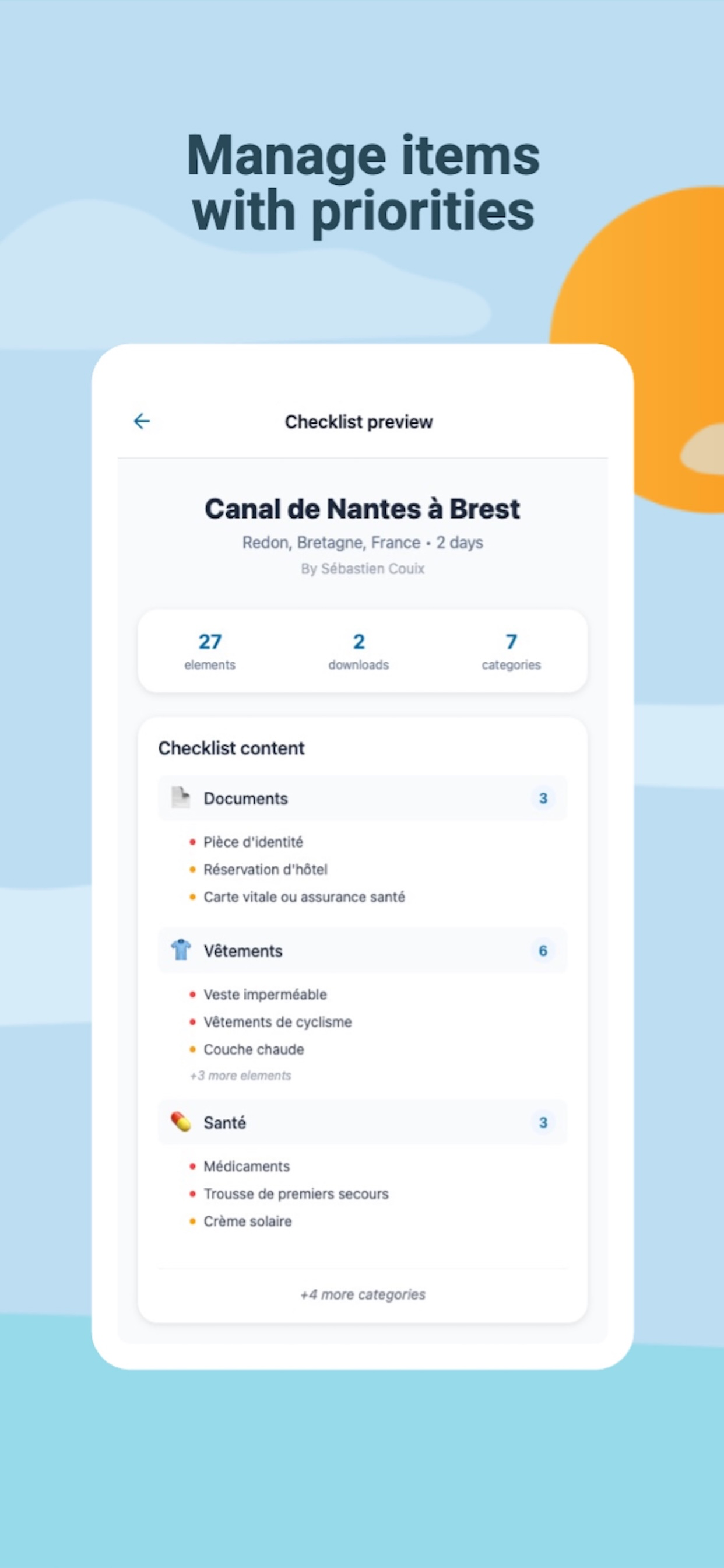 AI Travel Checklist