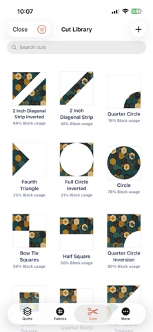 Quiltler 3 – Quilt Design iPhone screenshot