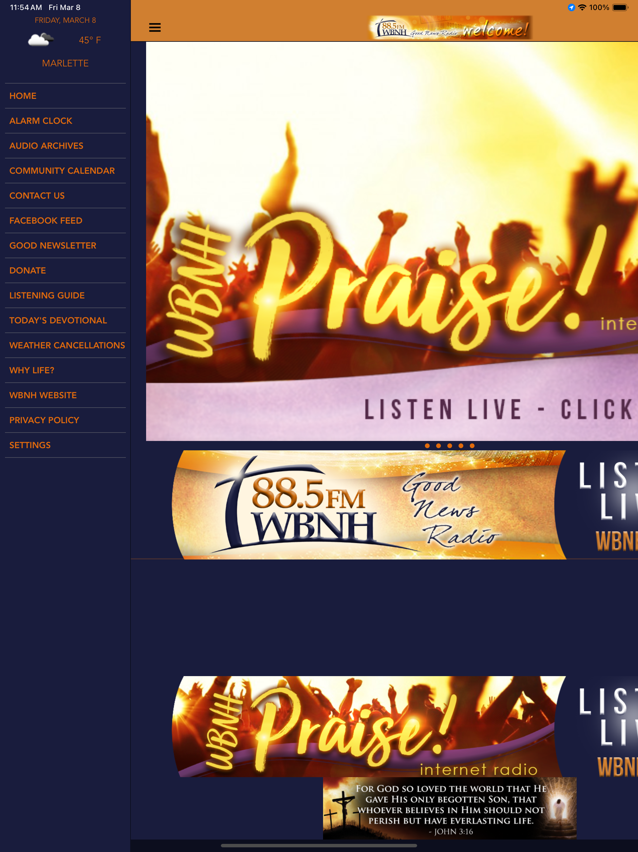 WBNH 88.5FM