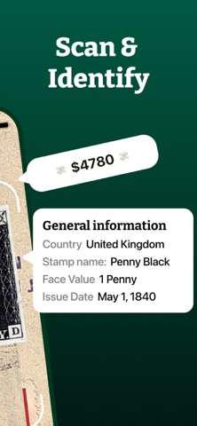 Stamp Identifier Scanner Value screenshot