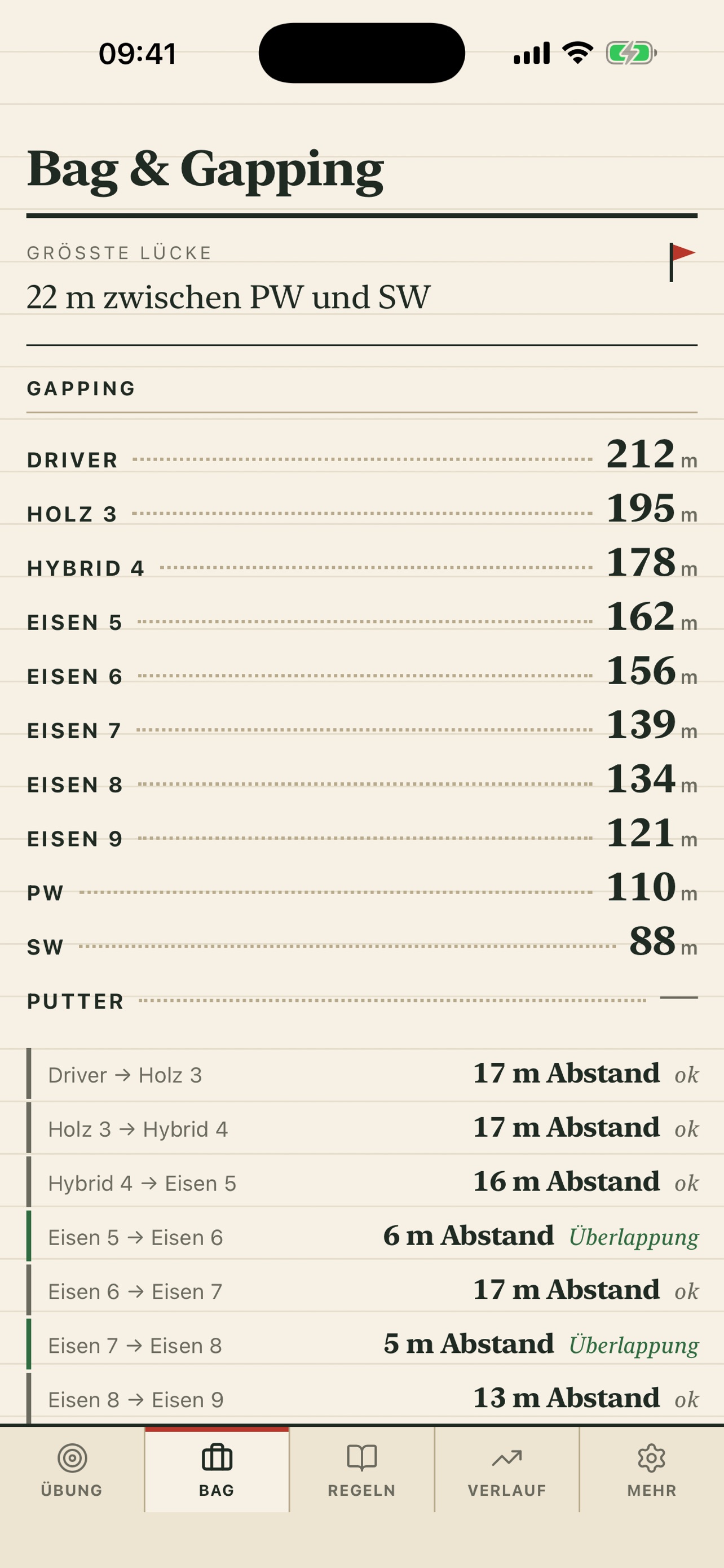 Screenshot 1 of GolfHeft
