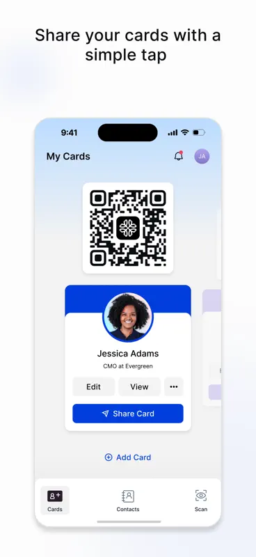 Uniqode: Digital Business Card screenshot 1 of 5