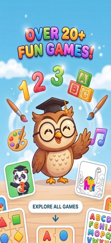 Kids Learning Games: Preschool iPhone screenshot