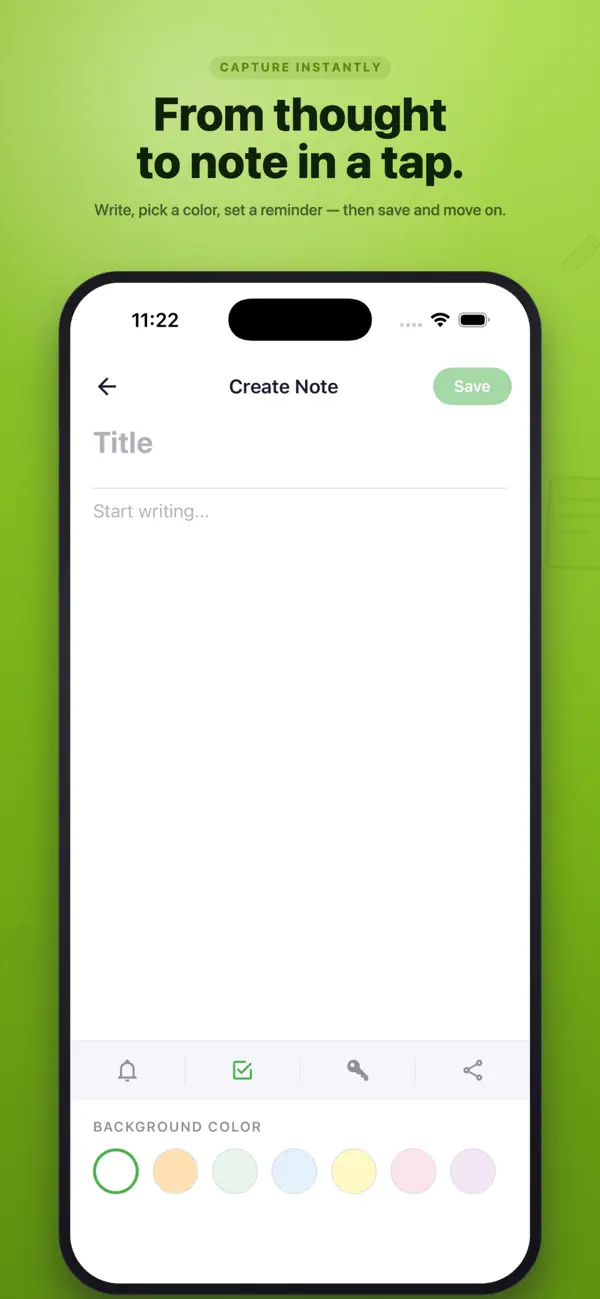 Screenshot #2 pour Notelyx: Notes & Tâches