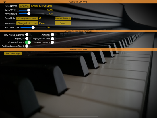 Piano Ear Training iPad screenshot 10 - Music app