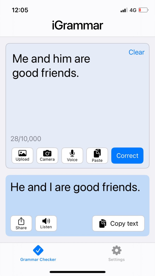 #3. Grammar AI Checker & Corrector (iOS) Podle: INVENTO ONE PRIVATE LIMITED