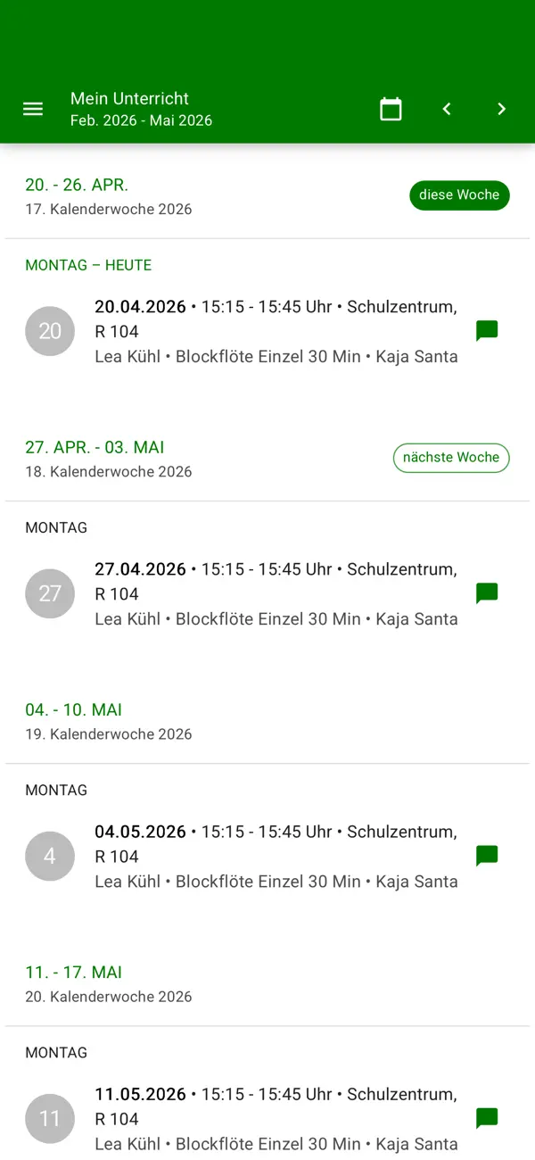 Screenshot #2 pour Kreismusikschule Westerwald