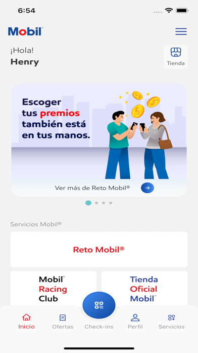 Mobil App Screenshot