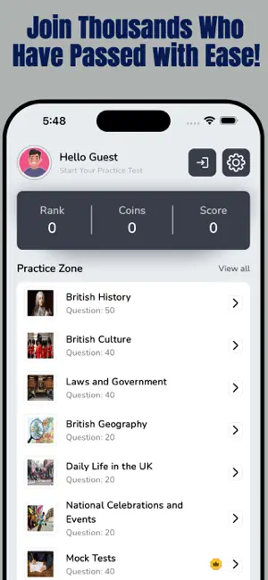 Life in the UK Test 2025 Plus screenshot 2