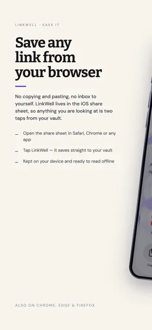 LinkWell: Bookmark Manager screenshot 3