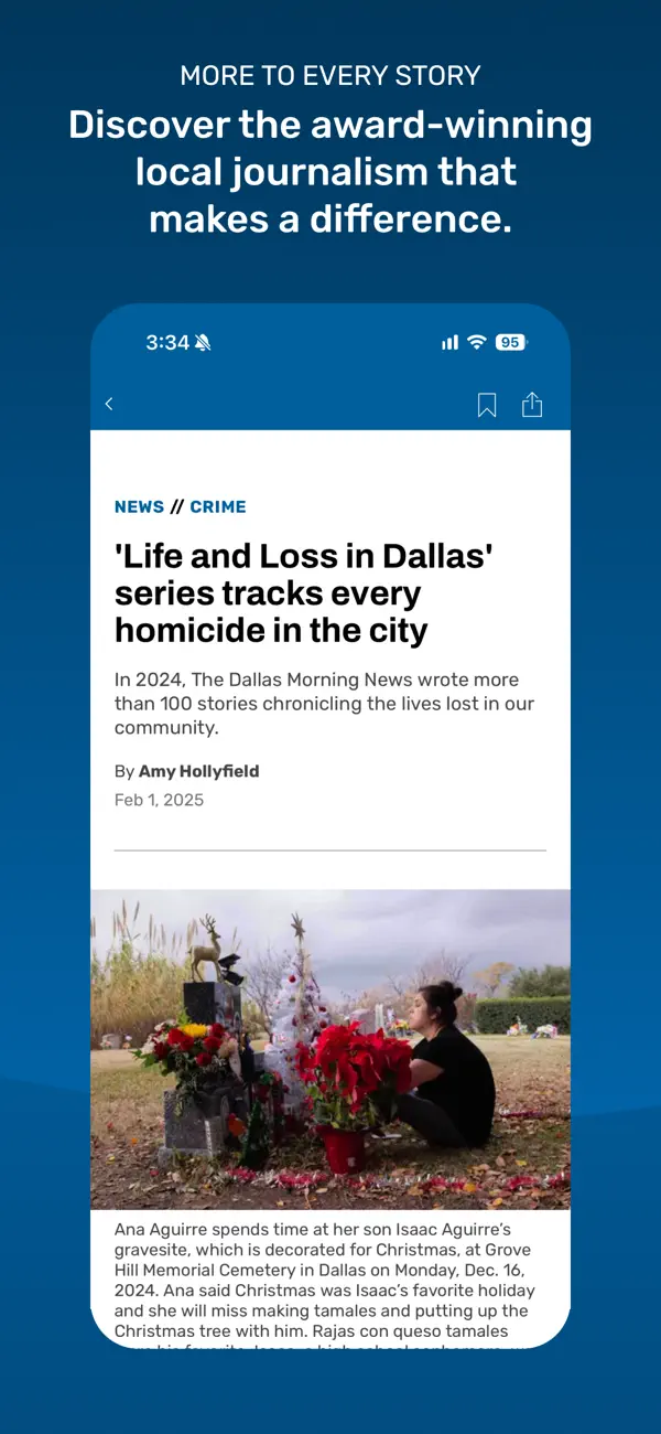 Screenshot #1 pour The Dallas Morning News