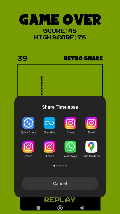 Retro Snake - OG snake game! screenshot-5