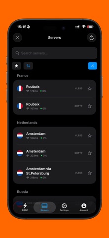 RAGE - Better than VPN Screenshot 3 of 7