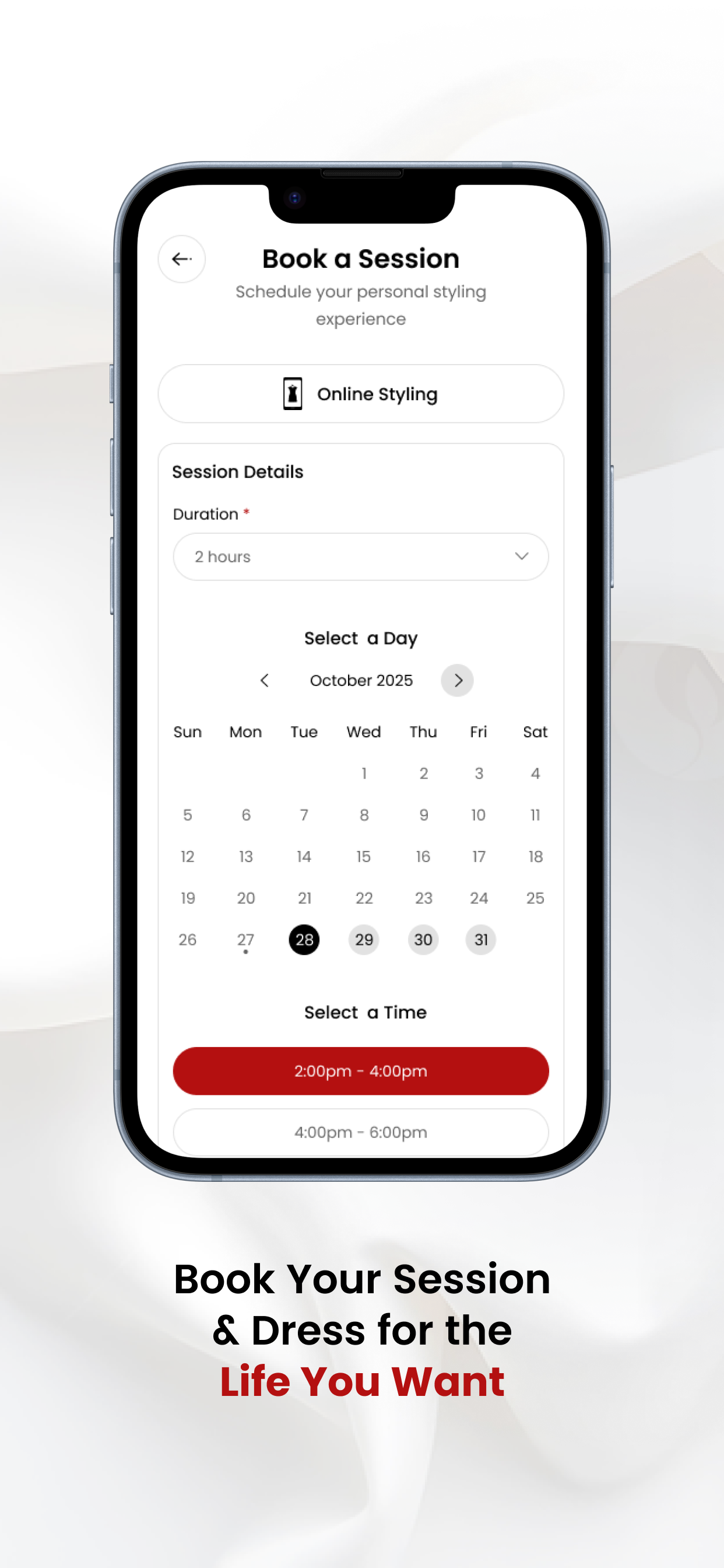 Style App - Personal Stylists