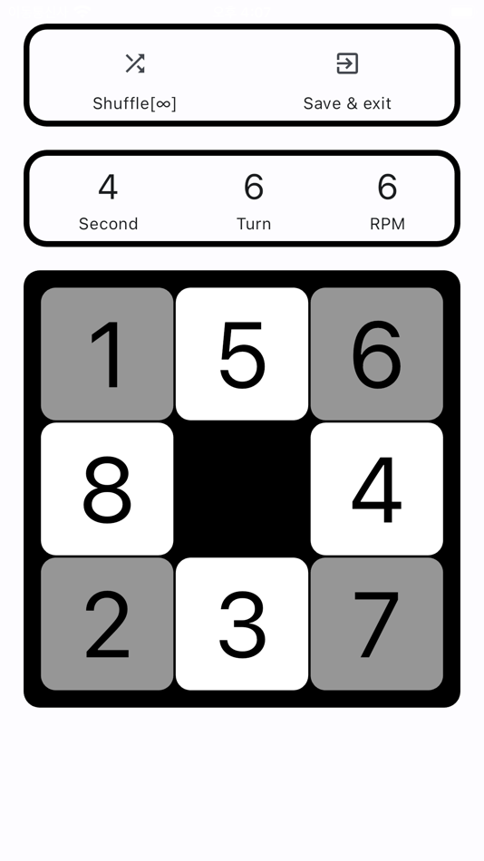 #6. Moving : Sliding Puzzle Game (iOS) By: HEYNOW