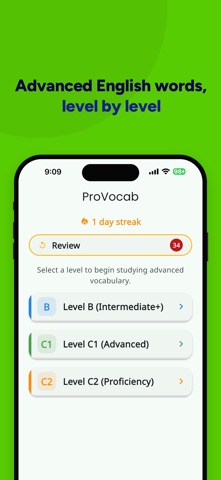 ProVocab Advanced Screenshot 1 of 6