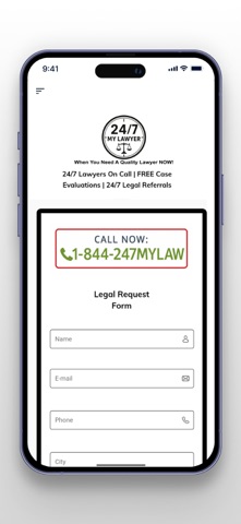 247MyLawyer – 24/7 Legal Help screenshot