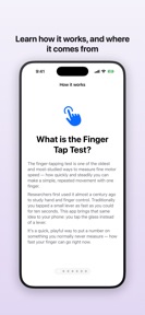 Finger Tap Test: Speed Tracker screenshot