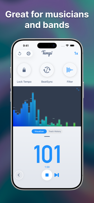 Tempi: BPM & Beat Tracking Screenshot 2 of 4