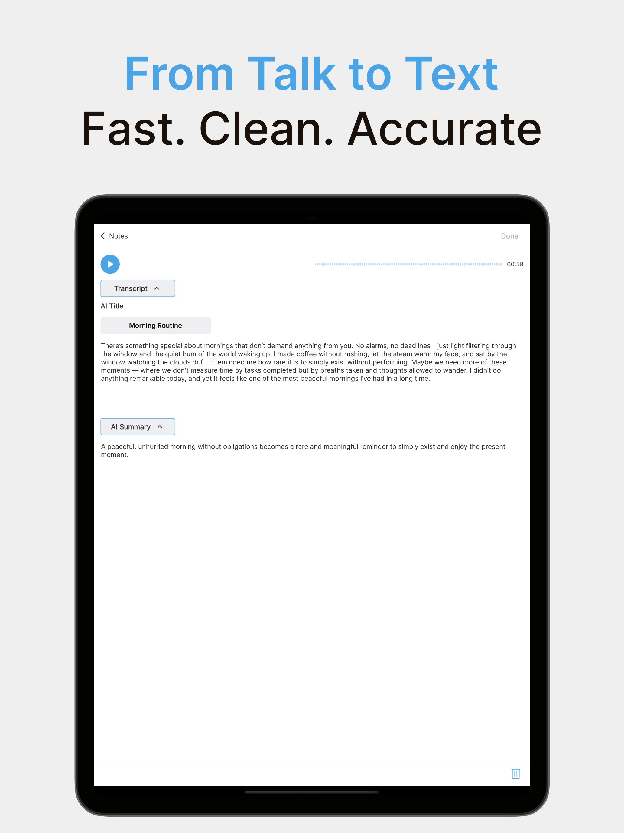 Briefly: AI Notes screenshot 12