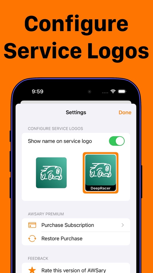 #3. AWSary: Cloud Companion (iOS) بواسطة: Tiago Rodrigues