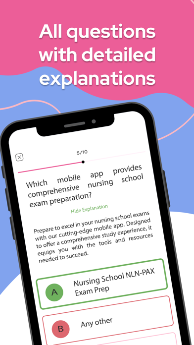 NLN-PAX Exam Prep Mastery 2024 Screenshot 3 - AppWisp.com NLN-PAX Exam Prep Mastery 2024 Screenshot 3 - AppWisp.com