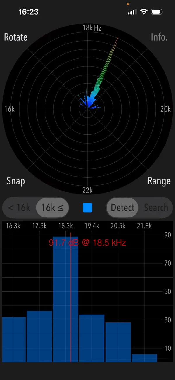 Screenshot #2 pour Mosquitone Detector