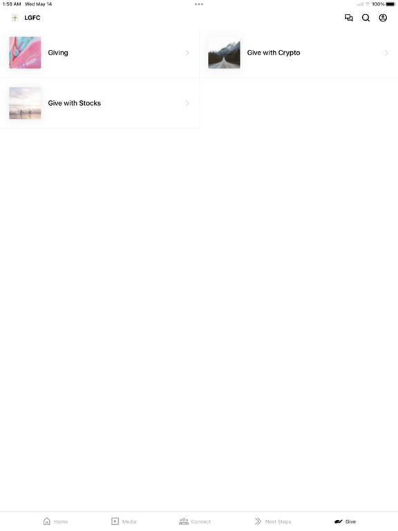 Living Grace Foursquare Church iPad screenshot 5 - Education app