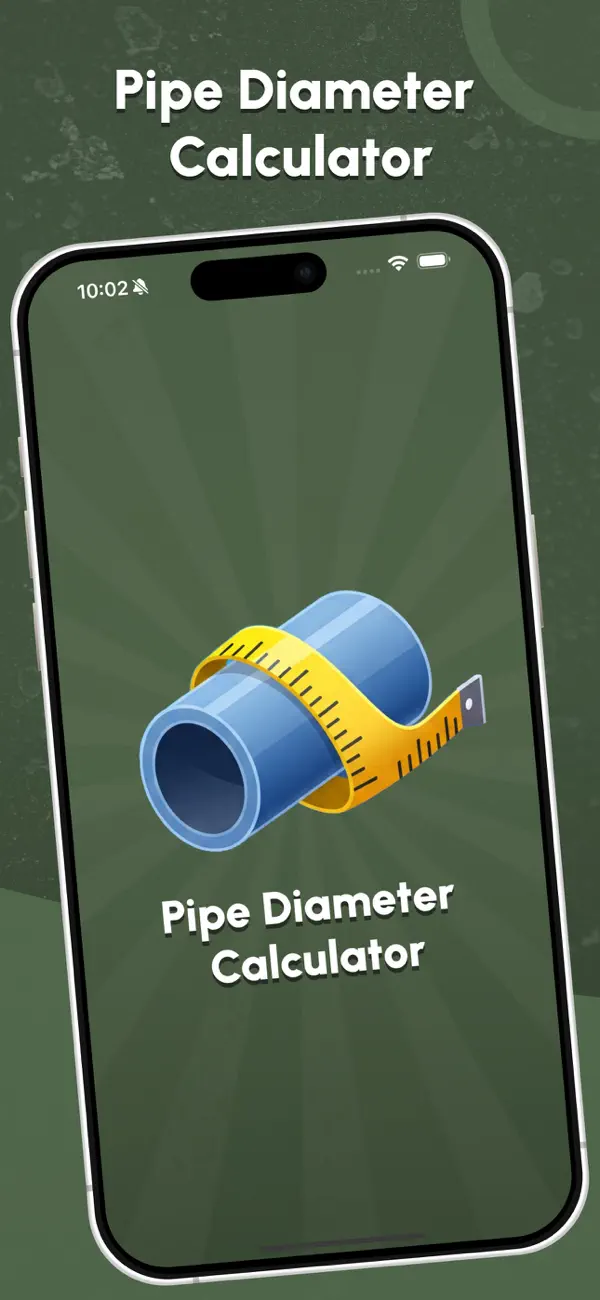 Screenshot #1 pour Pipe Diameter Calculators