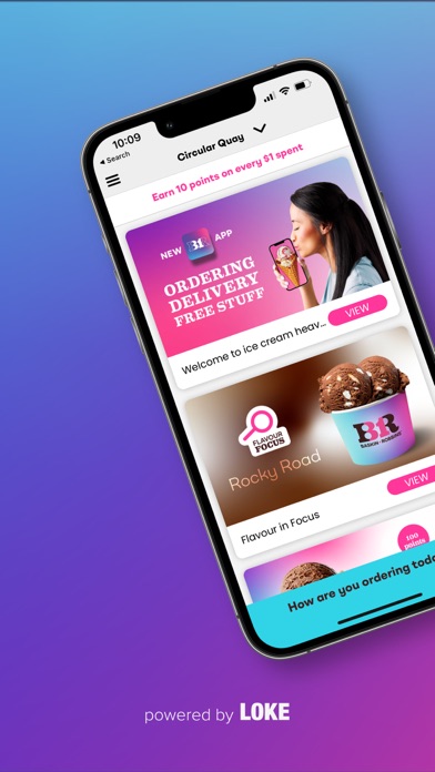 Baskin-Robbins Australia Screenshot