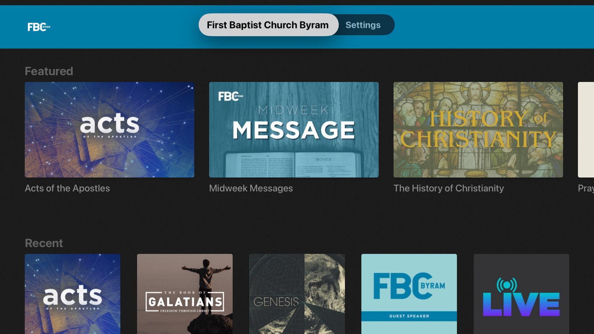 First Baptist Church Byram