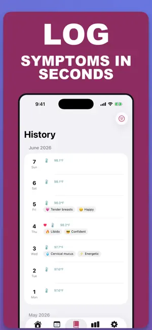 Private-Period & Cycle Tracker screenshot 2