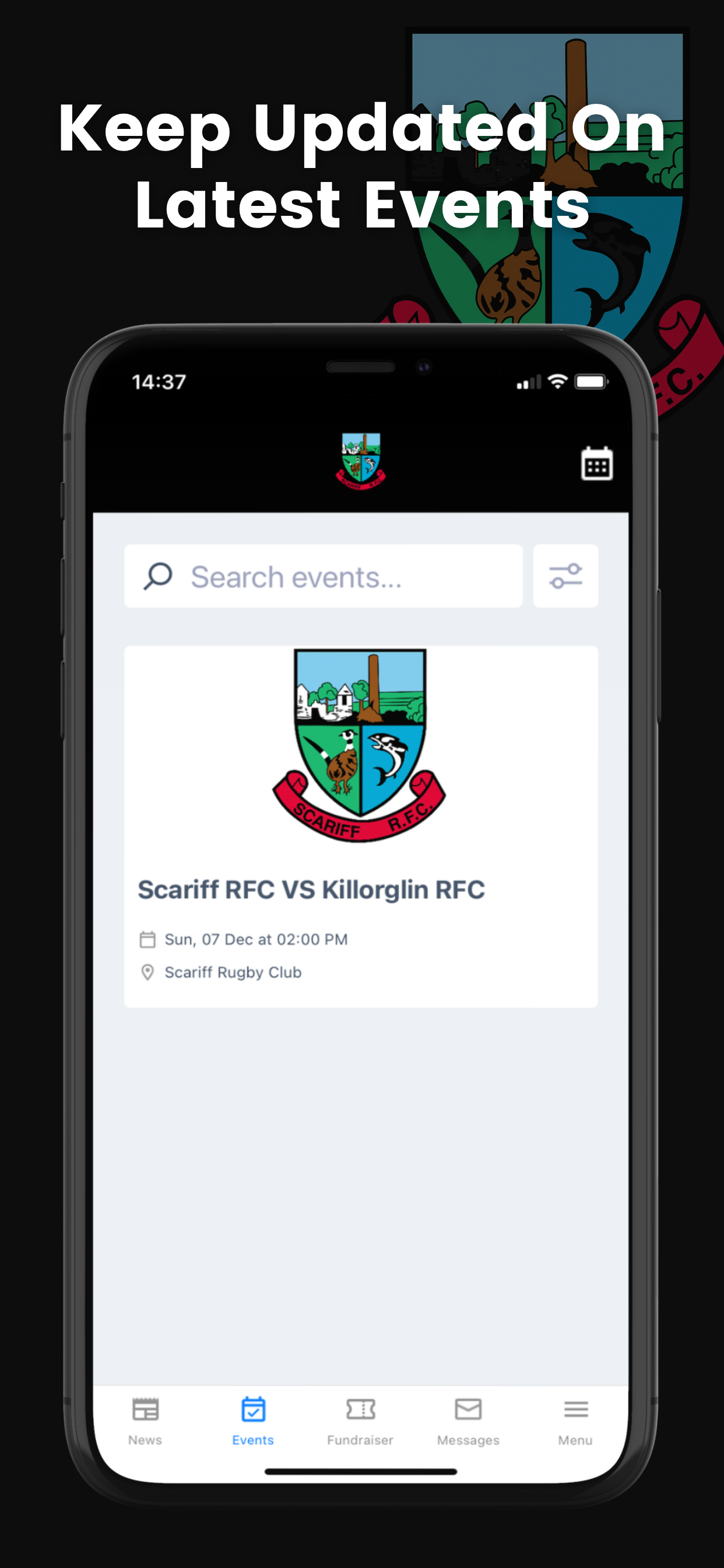 Scariff Rugby Club screenshot 3