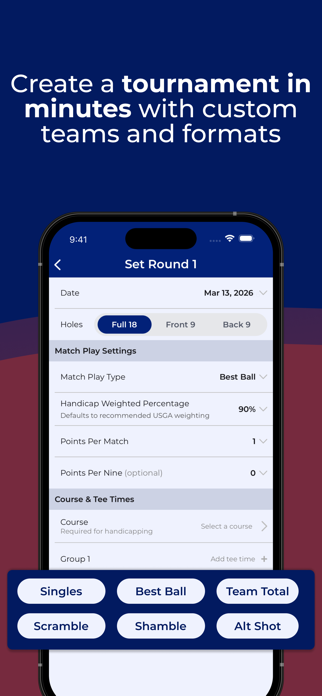 CupTracker: Team Match Play Screenshot 9 of 10