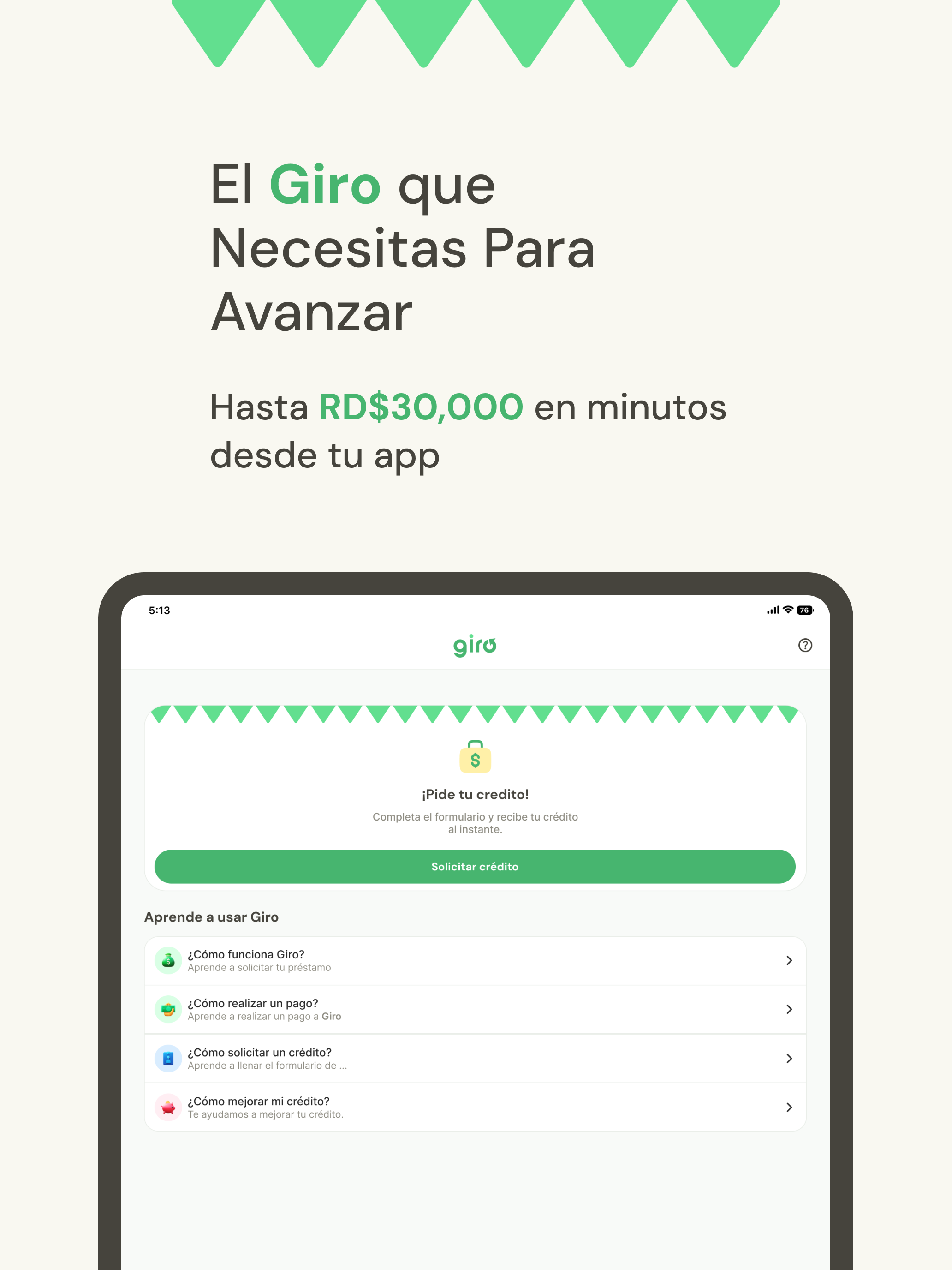 Giro Crédito
