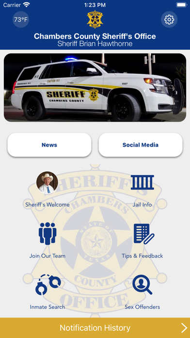 Chambers County SO (TX) Screenshot