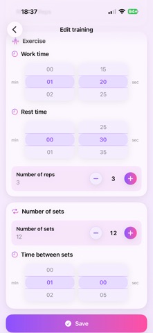 setFlow Pulse iPhone screenshot