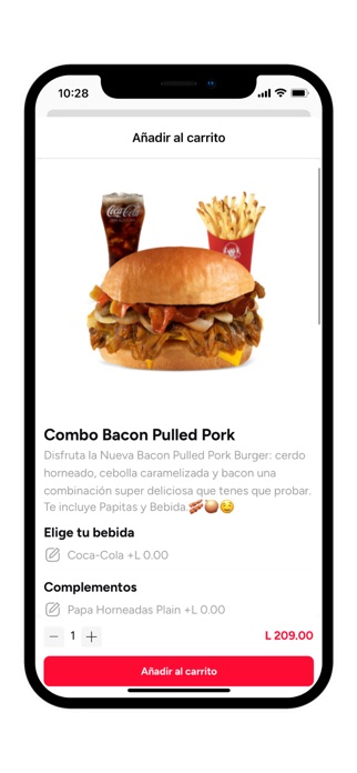 Wendy's Honduras Screenshot 3 of 5