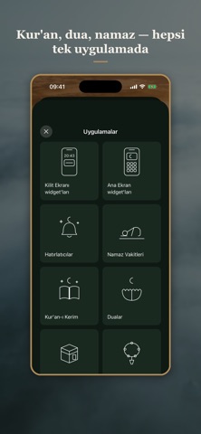 Capture d'écran 8 de Ayet Widget: Ayet, Dua, Namaz